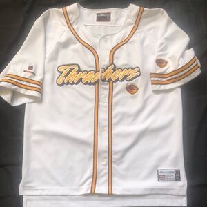 Atlanta Thrashers Coolest Game In Town Embroidered Baseball Jersey Size XL NHL